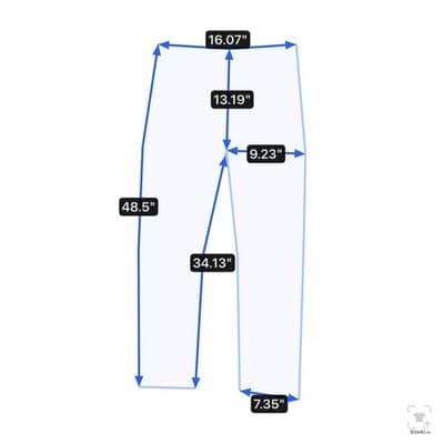 Levis 514 Jeans Mens 34x34 Blue Light Wash Straight Denim Zip Fly Stretch - Thumbnail 15