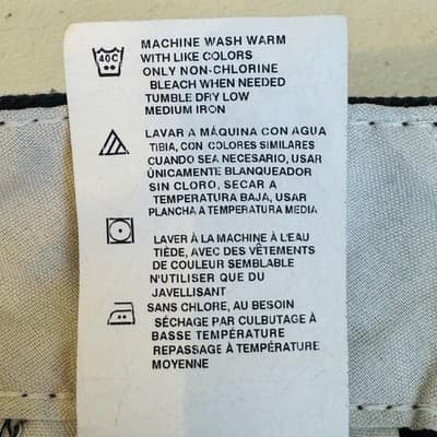 Dickies 874 Original Fit Jeans Mens 30x34 Black Straight Canvas Zip Fly - Thumbnail 9