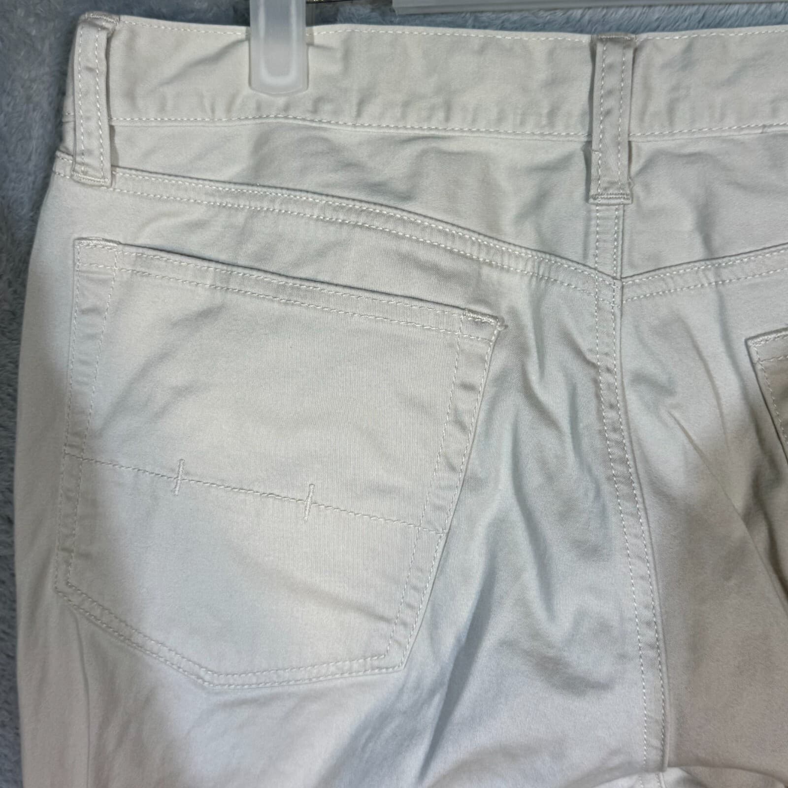 Polo Ralph Lauren Men's Chino Pants 34x32 Beige Stretch Straight Fit - Thumbnail 6