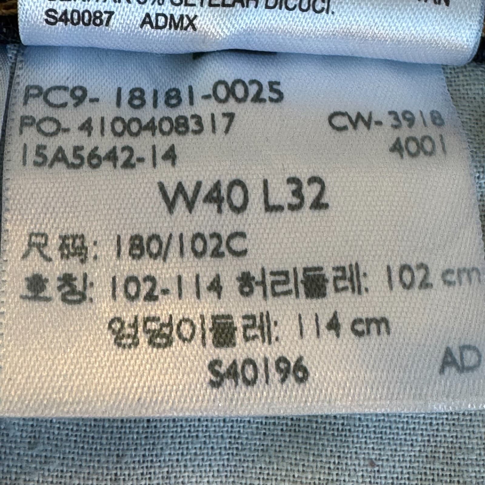 Levi’s 541 Mens Jeans 40x32 Blue Denim Stretch Athletic Fit Straight - Thumbnail 14