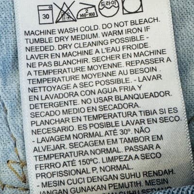 Levis 512 Jeans Mens 30x30 Blue Dark Wash Slim Tapered Stretch Denim Zip Fly - Thumbnail 10