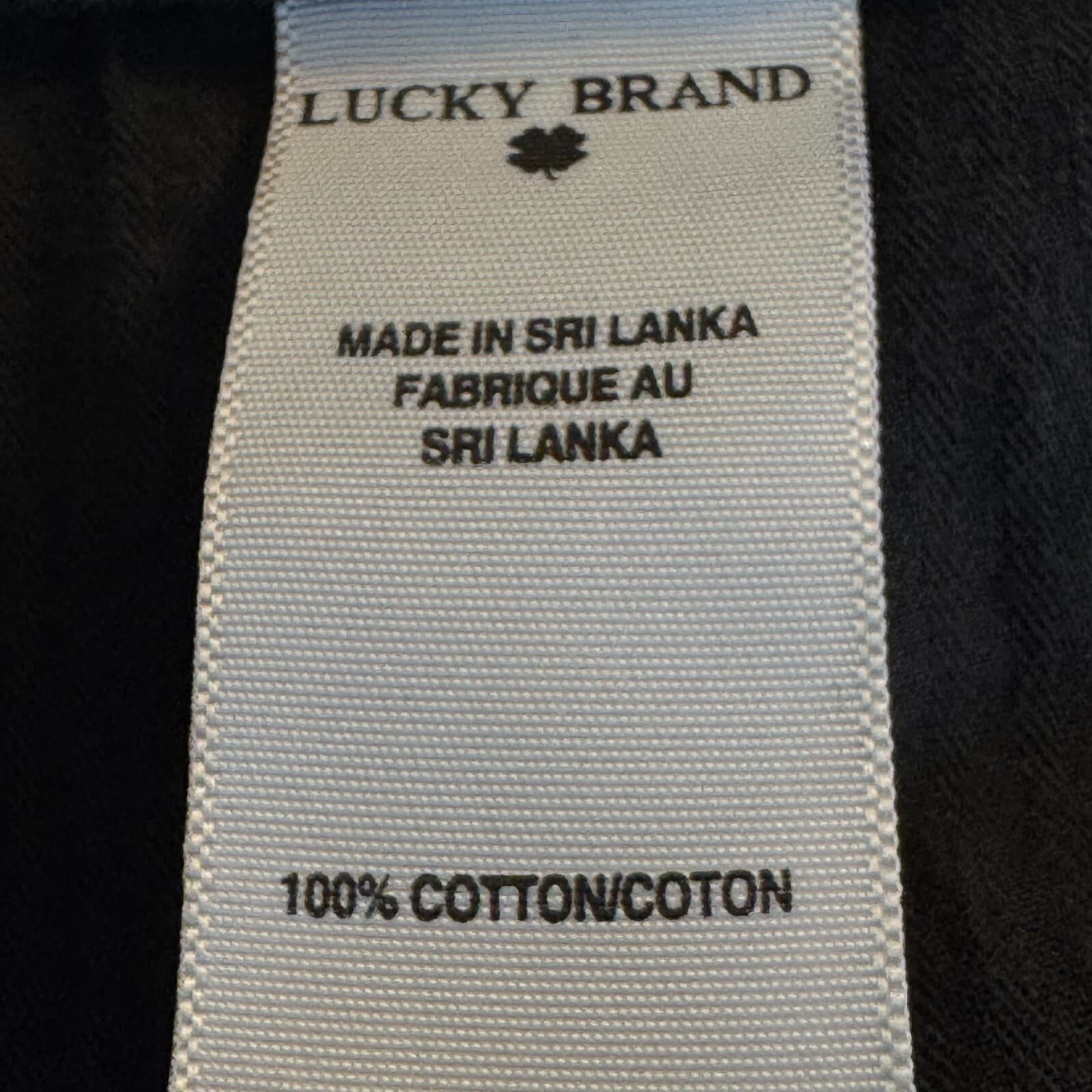 Lucky Brand 361 Vintage Straight Mens 34x32 Black Corduroy Jeans - Thumbnail 11