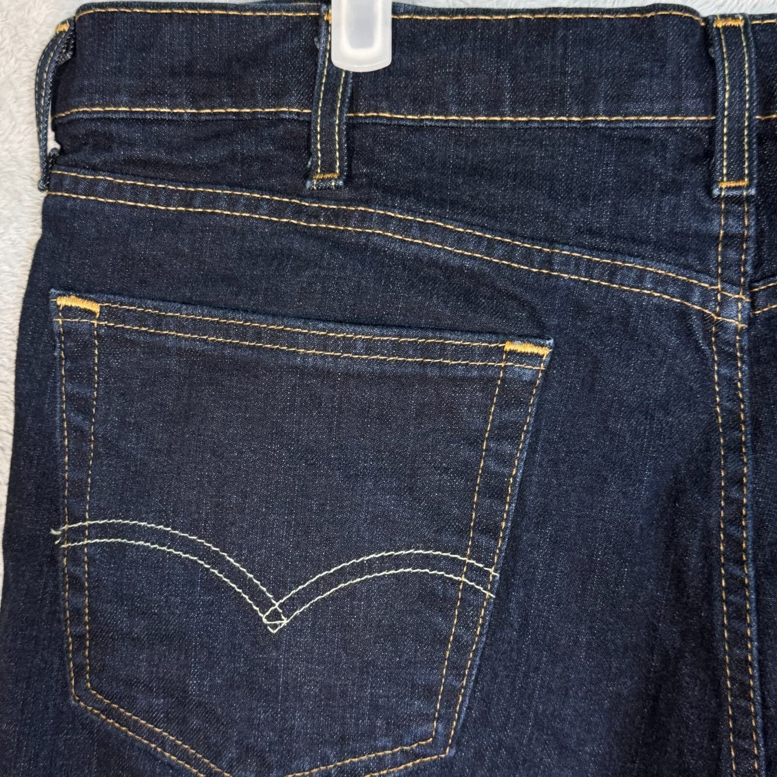 Levi’s 541 Mens Jeans 40x32 Blue Denim Stretch Athletic Fit Straight - Thumbnail 6