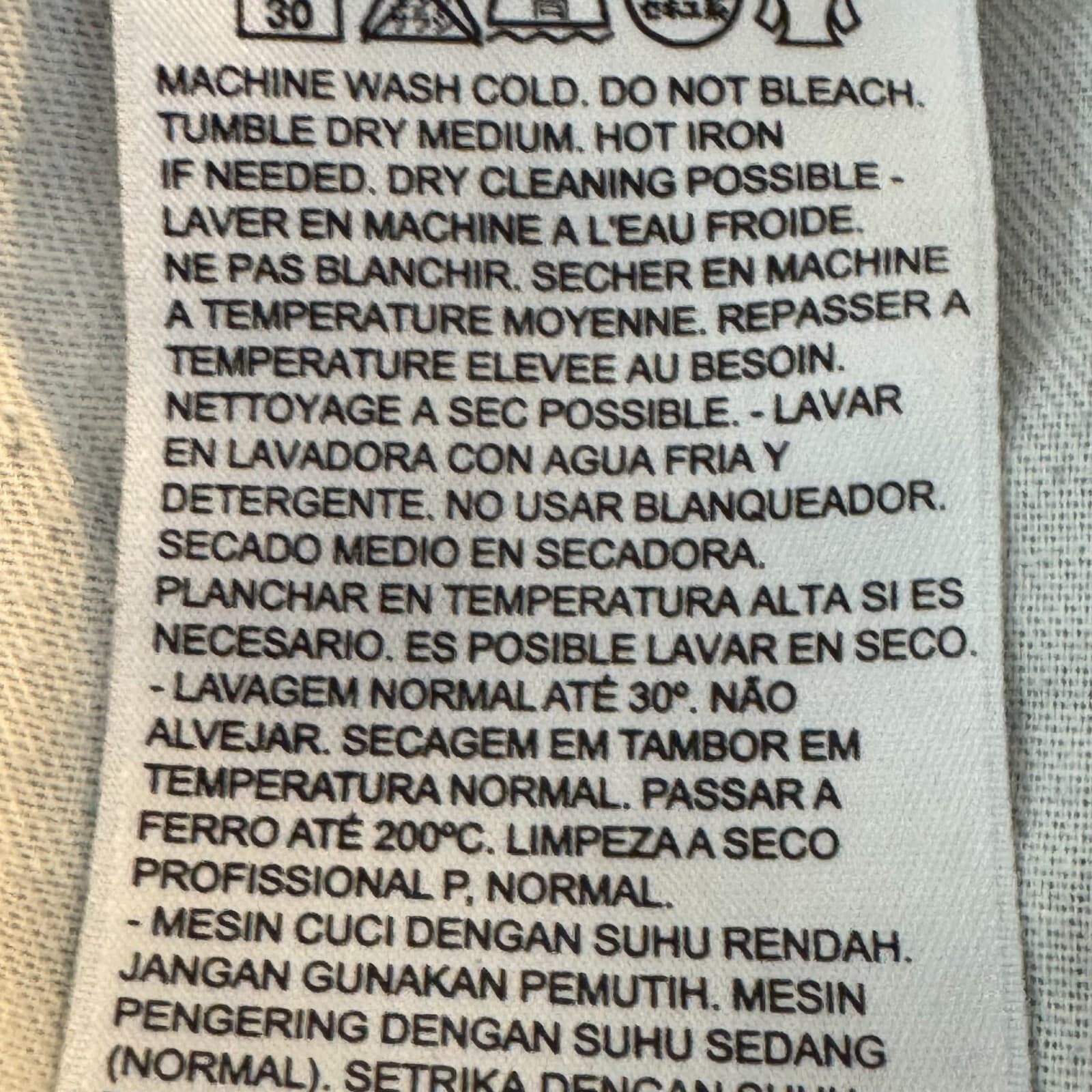 Levis 505 Jeans Mens 33x32 Black Regular Fit Straight Leg Denim Zip Fly Classic - Thumbnail 13