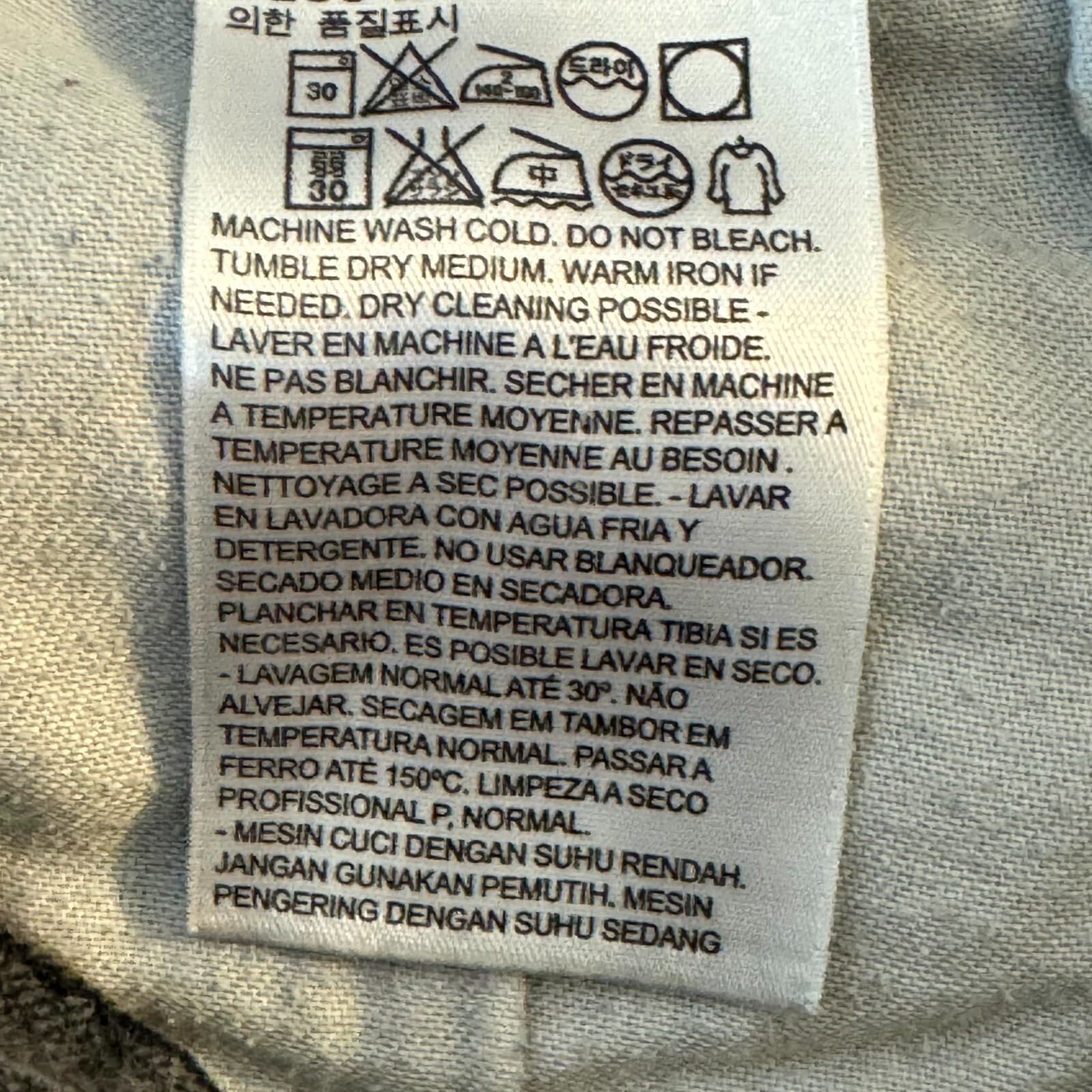 Levi's 559 Jeans Mens 31x30 Black Denim Relaxed Straight Mid Rise Stretch Zip - Thumbnail 9