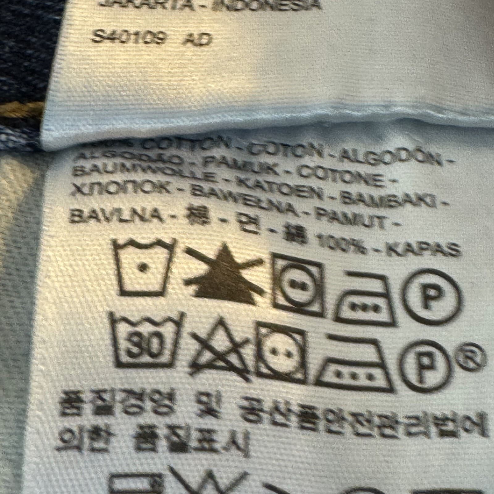 Levi's 550 Jeans Mens 34x30 Blue Denim Relaxed Fit Tapered Leg Mid Rise Zip Fly - Thumbnail 6