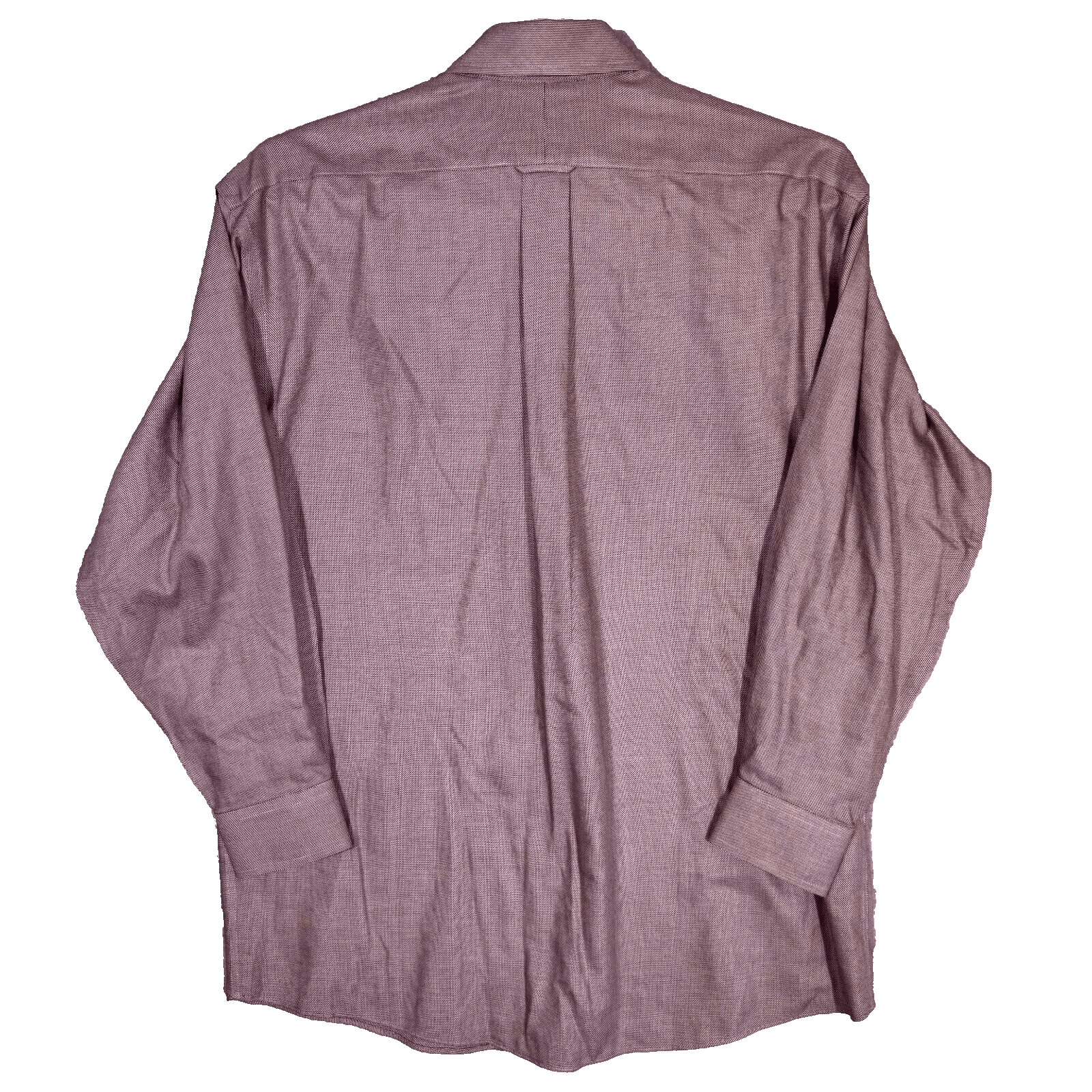 Gold Label Shirt Mens 16 33 Red Fitted Dress Shirt 100 Percent Cotton Career - Thumbnail 2