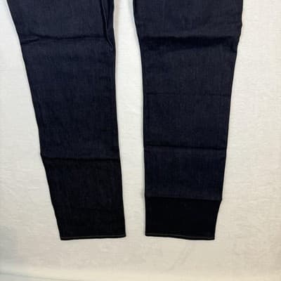 J.Crew 484 Slim Jeans Mens 44x34 Dark Wash Blue Straight Stretch Denim Big Tall - Thumbnail 7