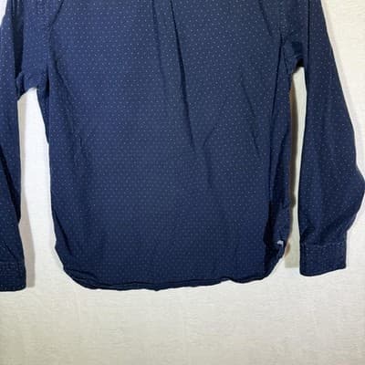 Cactus Man Shirt Mens Large Slim Fit Button Down Long Sleeve Polka Dot Dress - Thumbnail 8