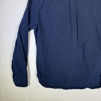 Cactus Man Shirt Mens Large Slim Fit Button Down Long Sleeve Polka Dot Dress - Thumbnail 9