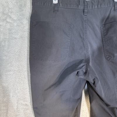 Carhartt Carpenter Pants Mens 36x29 Gray Ripstop Relaxed Fit Workwear Utility - Thumbnail 5
