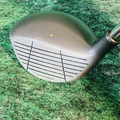 Spalding Tour Flite Stainless Oversize 5 Wood Mens RH 42.5in Reg Steel Silver - Thumbnail 2