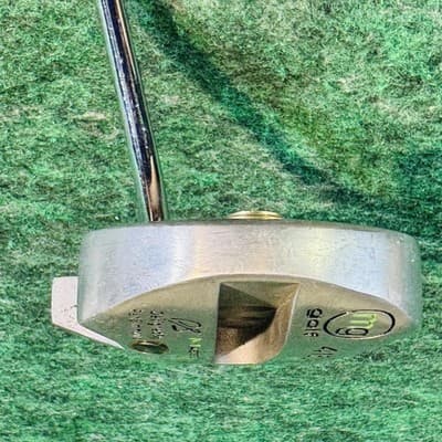 MasterGrip 415CR Mallet Putter Mens RH 36 In Steel Shaft Silver Golf Club - Thumbnail 4