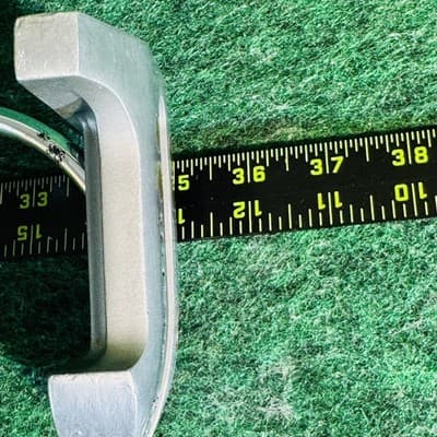 MasterGrip 415CR Mallet Putter Mens RH 36 In Steel Shaft Silver Golf Club - Thumbnail 6