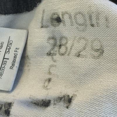 Carhartt Carpenter Pants Mens 36x29 Gray Ripstop Relaxed Fit Workwear Utility - Thumbnail 9