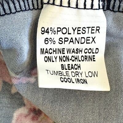 Papermoon Tank Top Women's 2XL Navy Floral Spaghetti Strap Sleeveless Light W 61 - Thumbnail 9