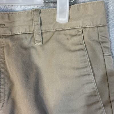 Volcom Chino Shorts Mens 30 Beige Flat Front Cotton Blend Pockets Summer Casual - Thumbnail 3