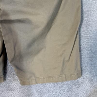 Volcom Chino Shorts Mens 30 Beige Flat Front Cotton Blend Pockets Summer Casual - Thumbnail 9