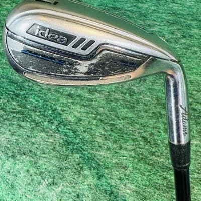Adams Golf Idea 7 Hybrid Mens RH Grafalloy Lite Flex Graphite Silver Golf Club - Image 1