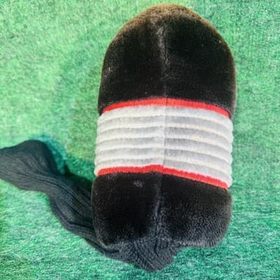 Vintage Callaway Great Big Bertha Titanium 3 Wood Headcover Black Golf Cover - Thumbnail 4