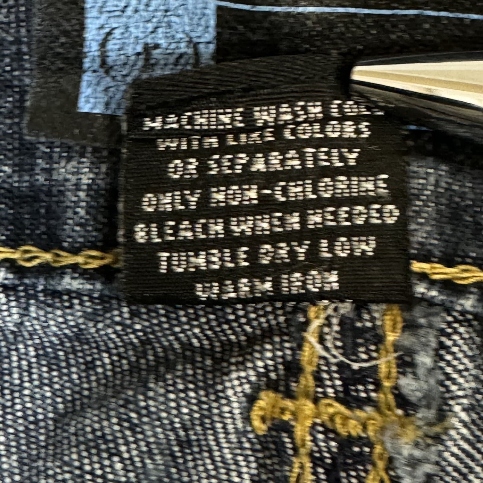 Relativity Jeans Women's 35 X 28 High Rise Straight Leg Stretch Blue Denim W364 - Thumbnail 11