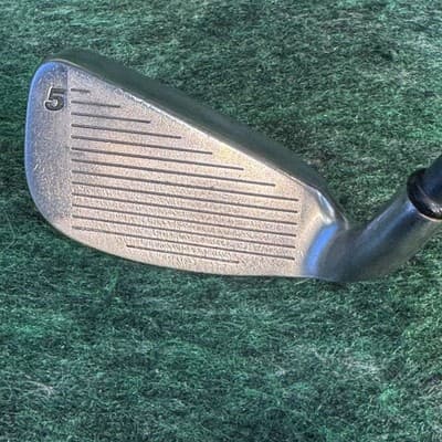 Vintage Callaway Big Bertha 5 Iron Mens RH Steel Shaft USA Silver Golf Club - Thumbnail 2