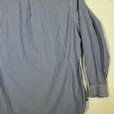 Ralph Lauren Shirt Mens 16.5 34/35 Striped Button Down Easy Care Dress Shirt - Thumbnail 13