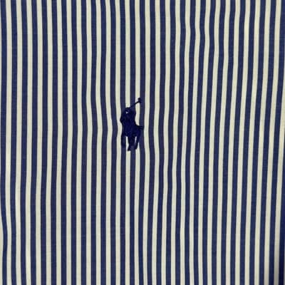 Ralph Lauren Shirt Mens 16.5 34/35 Striped Button Down Easy Care Dress Shirt - Thumbnail 7