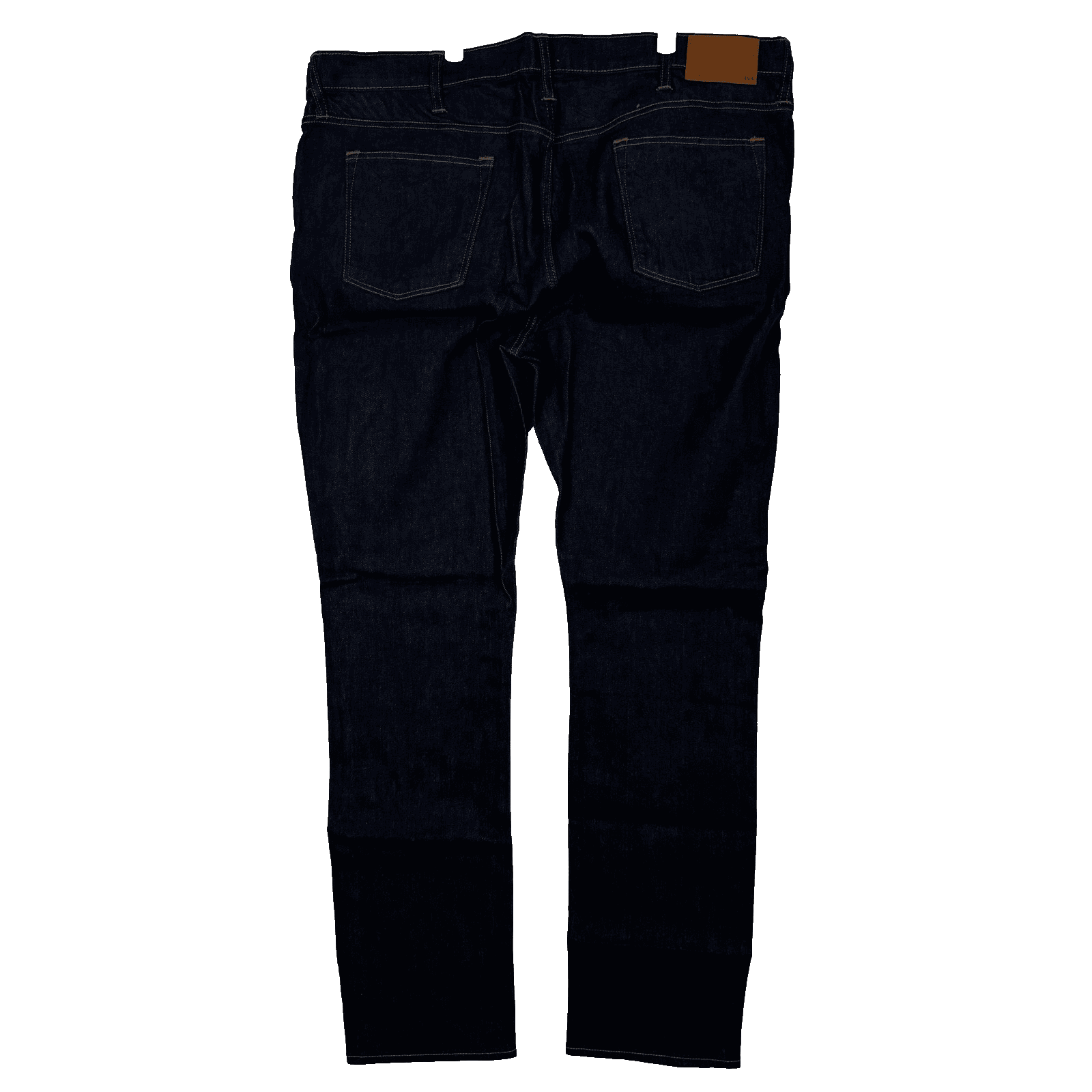 J.Crew 484 Slim Jeans Mens 44x34 Dark Wash Blue Straight Stretch Denim Big Tall - Thumbnail 6