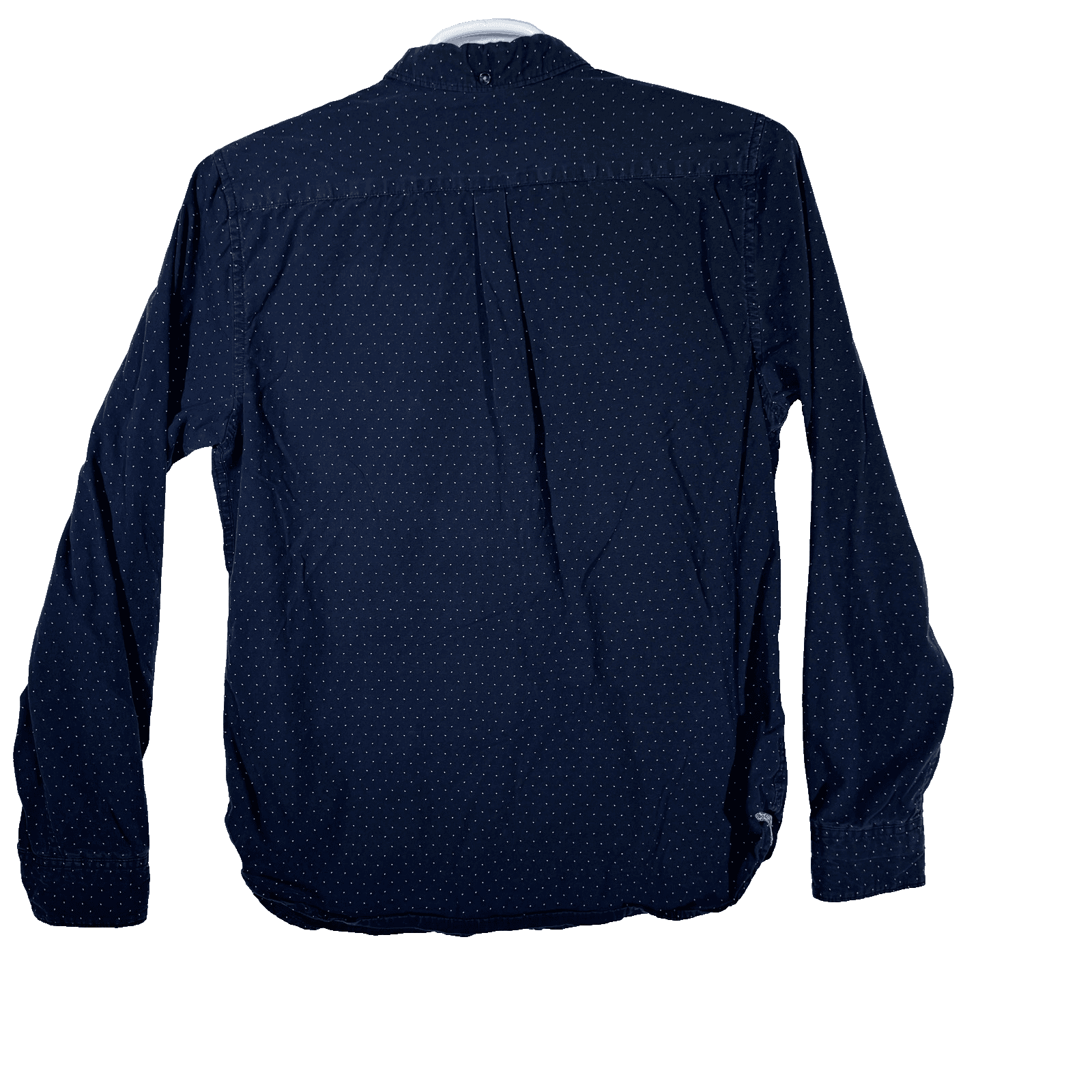 Cactus Man Shirt Mens Large Slim Fit Button Down Long Sleeve Polka Dot Dress - Thumbnail 2