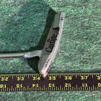 Carbite Z1 Blade Putter Mens Right Hand 35 In Steel Shaft Silver Golf Club - Thumbnail 6