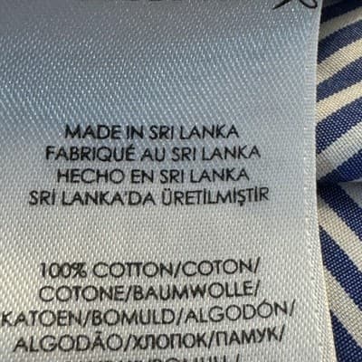 Ralph Lauren Shirt Mens 16.5 34/35 Striped Button Down Easy Care Dress Shirt - Thumbnail 15