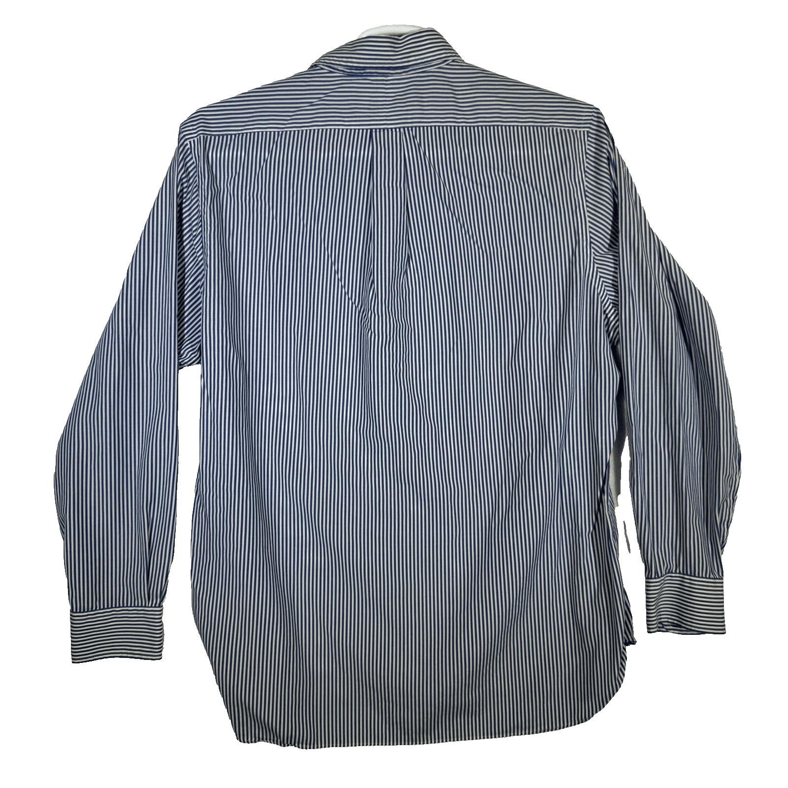 Ralph Lauren Shirt Mens 16.5 34/35 Striped Button Down Easy Care Dress Shirt - Thumbnail 2