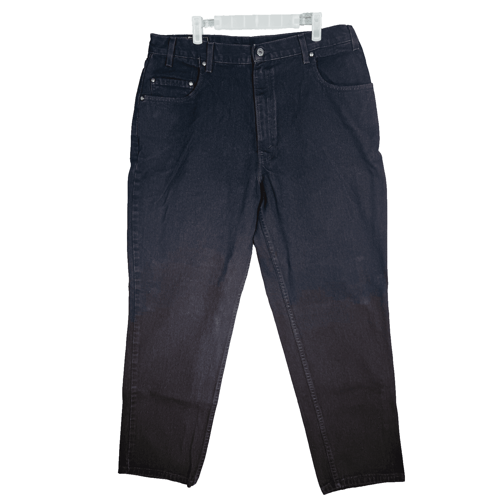 Vintage Levis 545 Jeans Mens 30x30 Black Dark Wash Tapered Denim Relaxed - Image 1