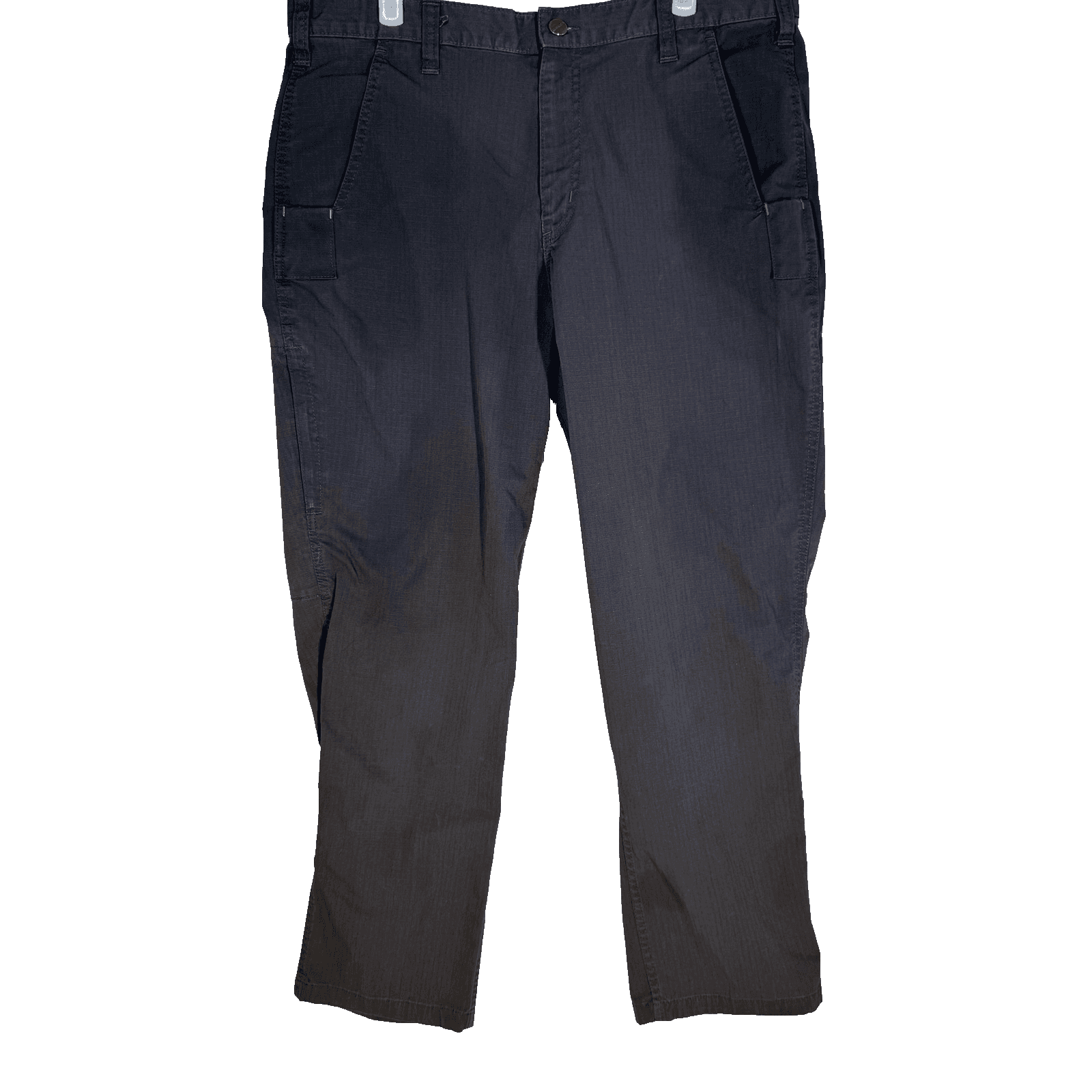 Carhartt Carpenter Pants Mens 36x29 Gray Ripstop Relaxed Fit Workwear Utility - Image 1