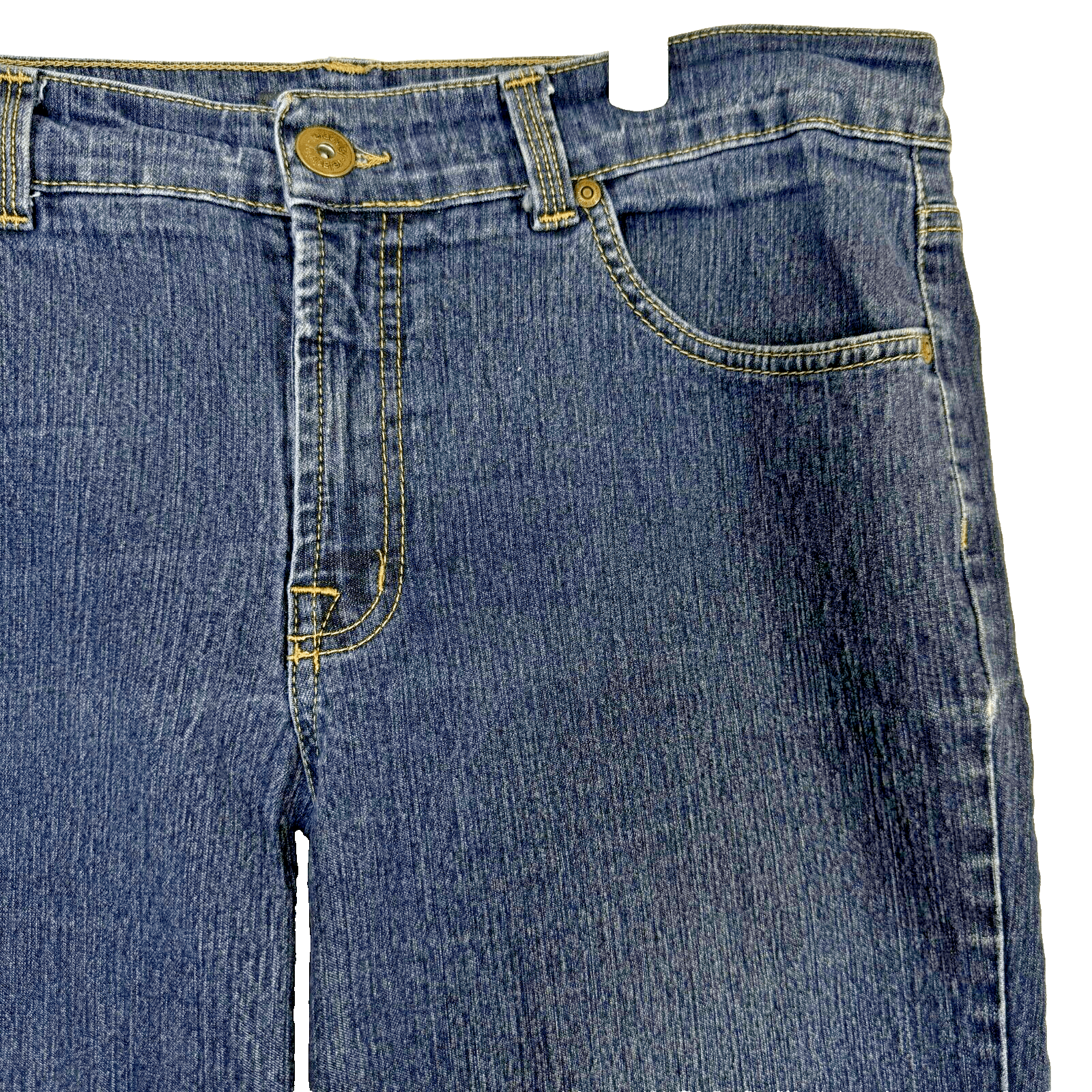 Relativity Jeans Women's 35 X 28 High Rise Straight Leg Stretch Blue Denim W364 - Thumbnail 5
