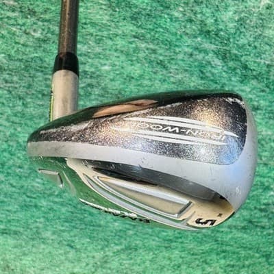 Tour Edge Bazooka Platinum 5 Hybrid 26° Mens RH 40.5 Graphite Silver Golf Club - Thumbnail 4