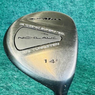 Vintage Nicklaus SG Pro 14° Driver Mens RH Fujikura A-Flex Graphite Japan - Image 1