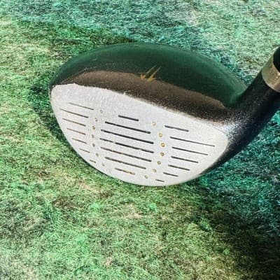 Vintage Spalding Executive 2000 9 29° Fairway Wood Mens RH CyberFlex Black USA - Thumbnail 2