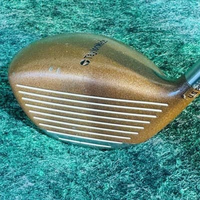 TaylorMade Burner Tour Driver 9.0 Mens RH 45 In S-90 Plus Stiff Bubble Gold - Thumbnail 2