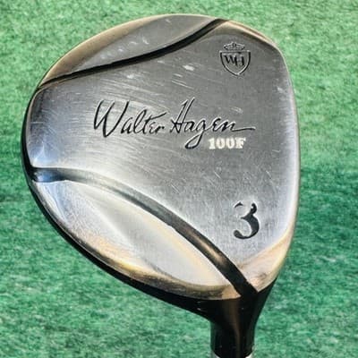 Walter Hagen 100F 3 Wood 15° Mens RH 43.5in Stiff Graphite Black Golf Club - Image 1