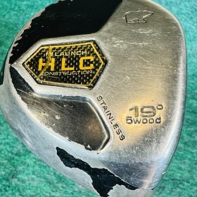 Vintage Golden Bear 19° 5 Wood Mens RH HLC 65G Graphite Shaft Golf Club - Image 1