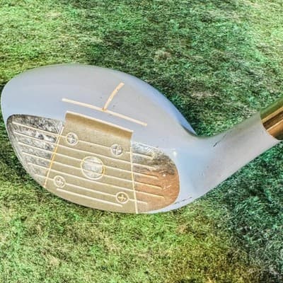 Vintage Triumph 5 Fairway Wood Mens RH True Temper Steel Golf Club White USA - Thumbnail 2