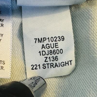 Lucky Brand 221 Straight Jeans Mens 34x32 Blue Medium Wash Denim Zip Fly - Thumbnail 10