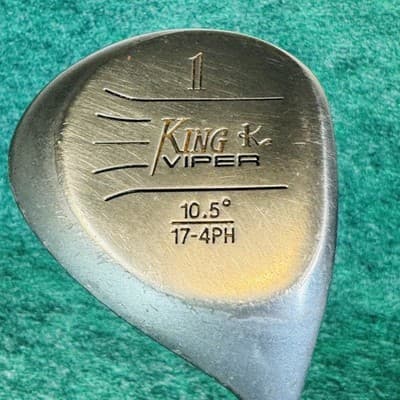 Vintage King K Viper 1 Driver Mens RH GS35s Steel Shaft 10.5° Golf Club USA - Image 1