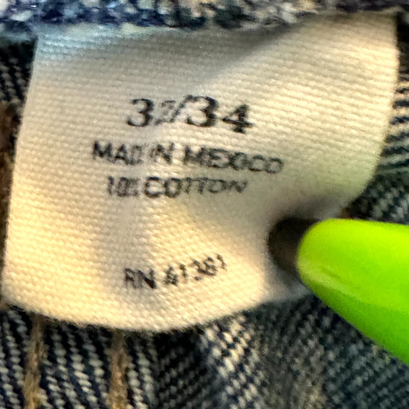 Polo Ralph Lauren Jeans Mens 32x34 Distressed Blue Denim 100 Cotton Straight Leg - Thumbnail 14