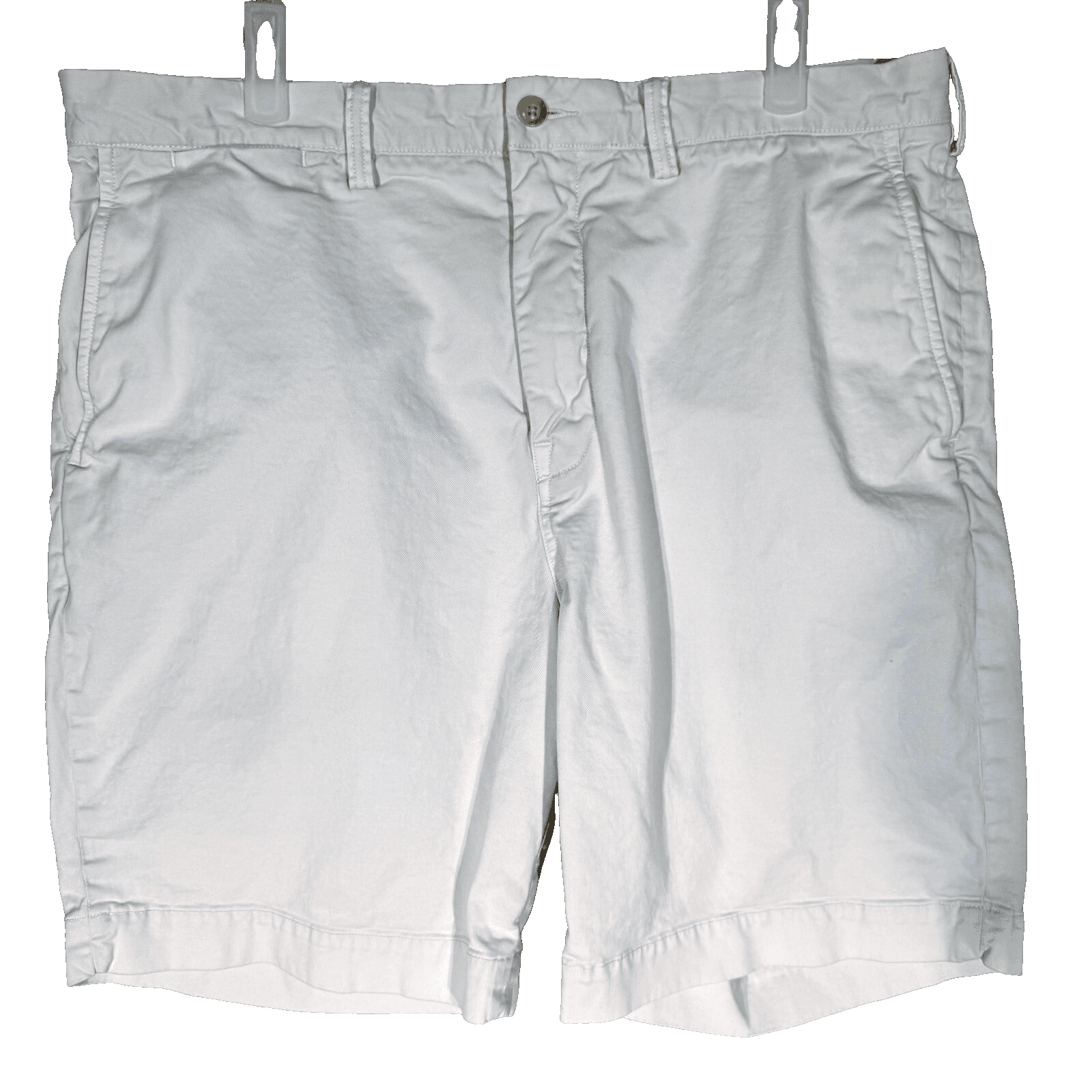 Polo Ralph Lauren Chino Shorts Mens 36 Ivory Cotton Stretch Classic Fit - Image 1