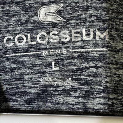 West Virginia Mountaineers Polo Shirt Mens Large Blue NCAA Football Colosseum - Thumbnail 9