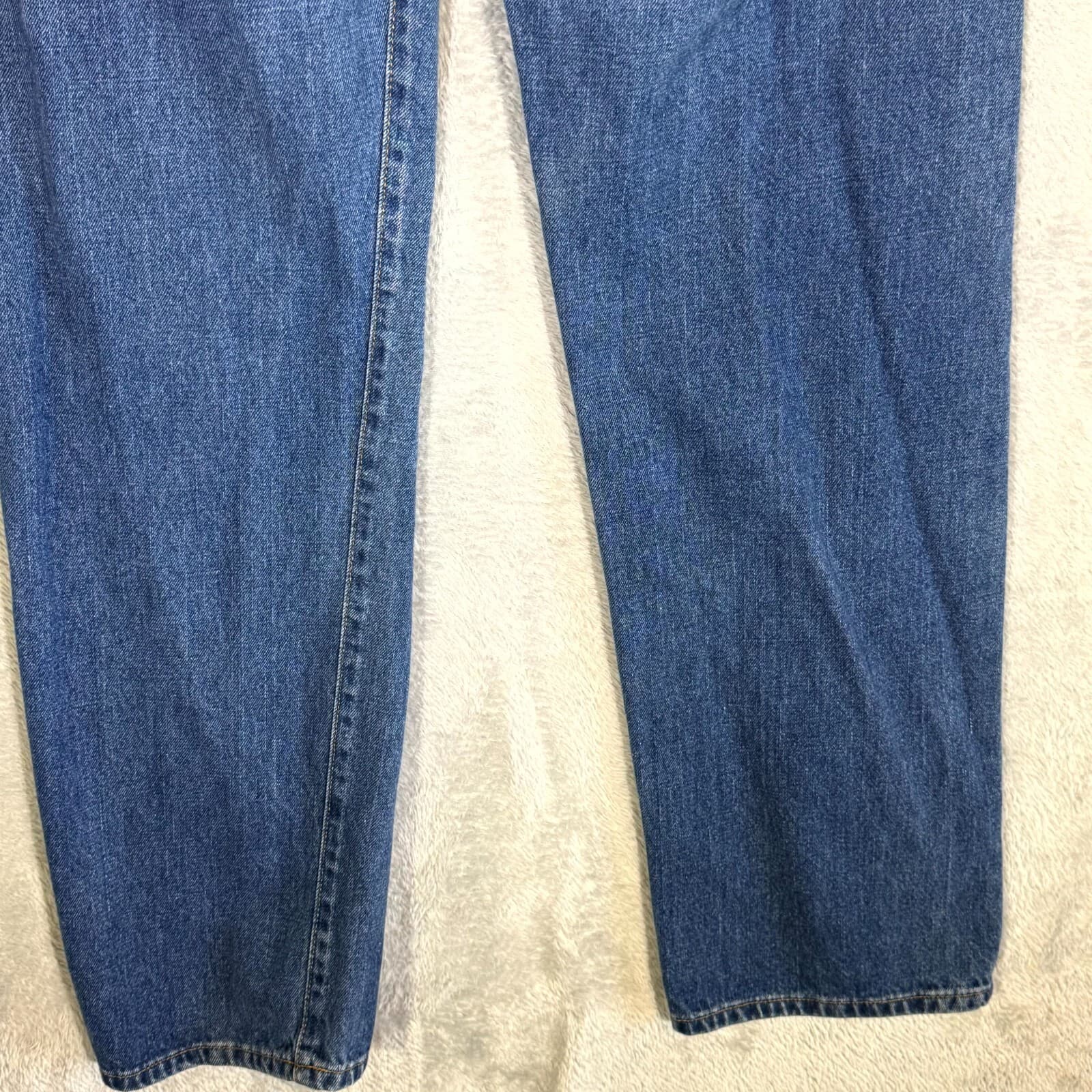 Ralph Lauren Jeans Men’s 32x32 Blue Denim 100% Cotton Mid-Rise Straight Leg - Thumbnail 8