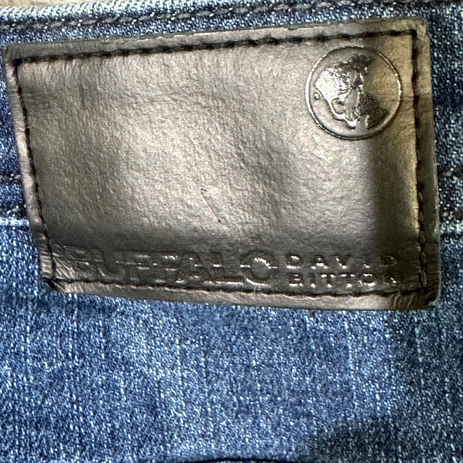 Buffalo Jackson X Jeans Men’s 38x30 Blue Denim Stretch Straight Leg Jackson-X - Thumbnail 10